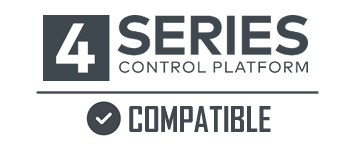 Crestron 4-Series Processors: Compatable with Crestron 4-Series Processors